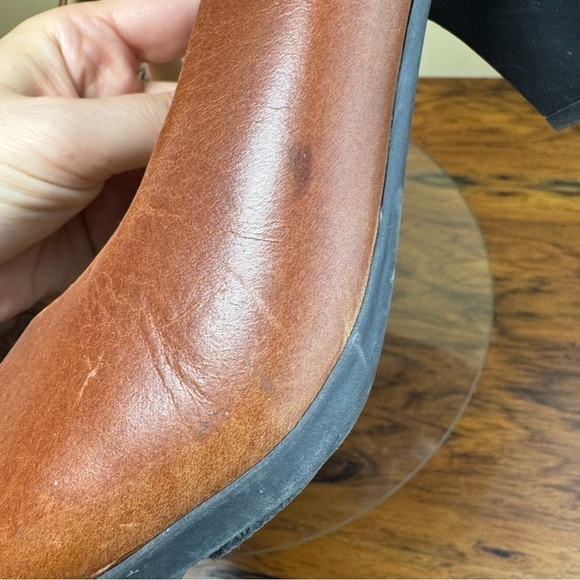 Sofft Shoes Nasia Brown Leather Workwear Comfort Pumps X142 - Picture 9 of 16